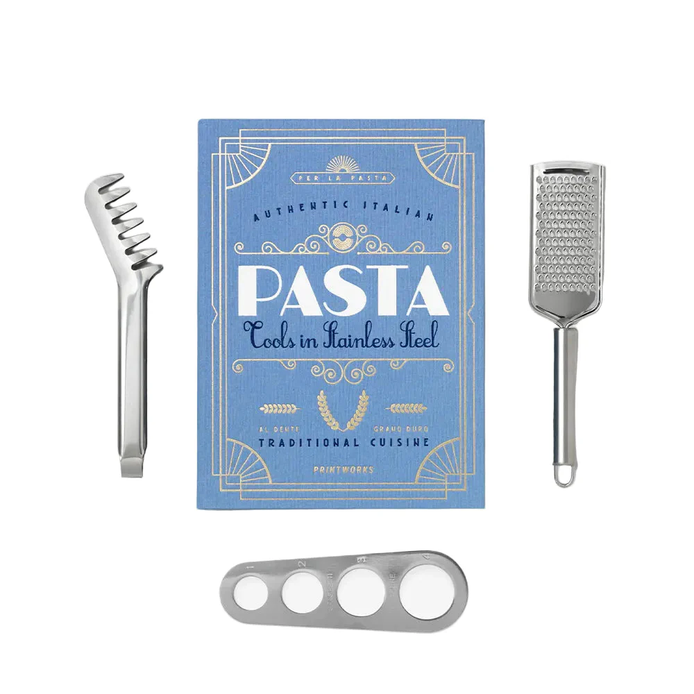 Zestaw do makaronu PASTA TOOLS niebieski