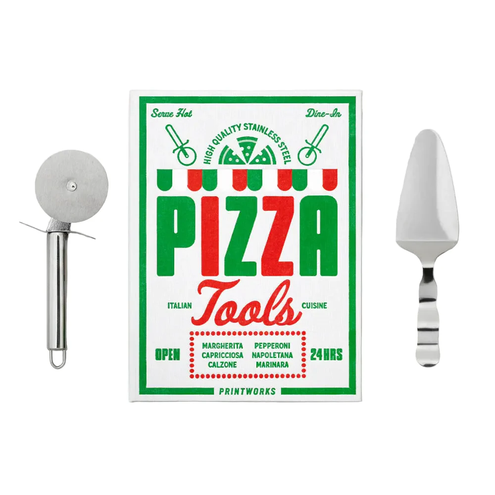 Zestaw do pizzy PIZZA TOOLS biały