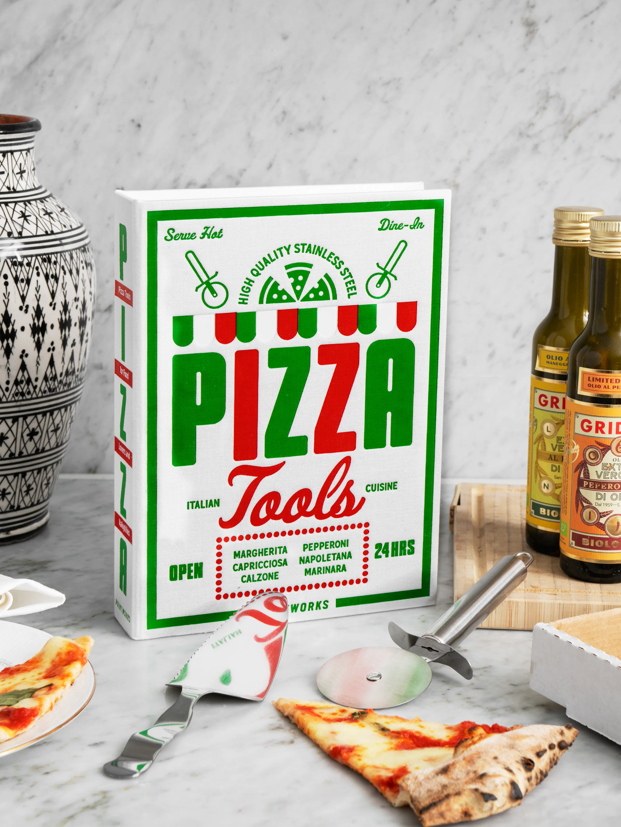 Zestaw do pizzy PIZZA TOOLS biały - Image 6