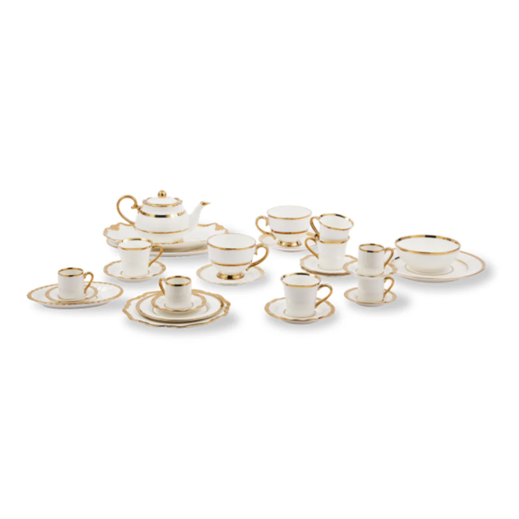 Zestaw do serwowania GOLDEN FINDS porcelana - Image 3