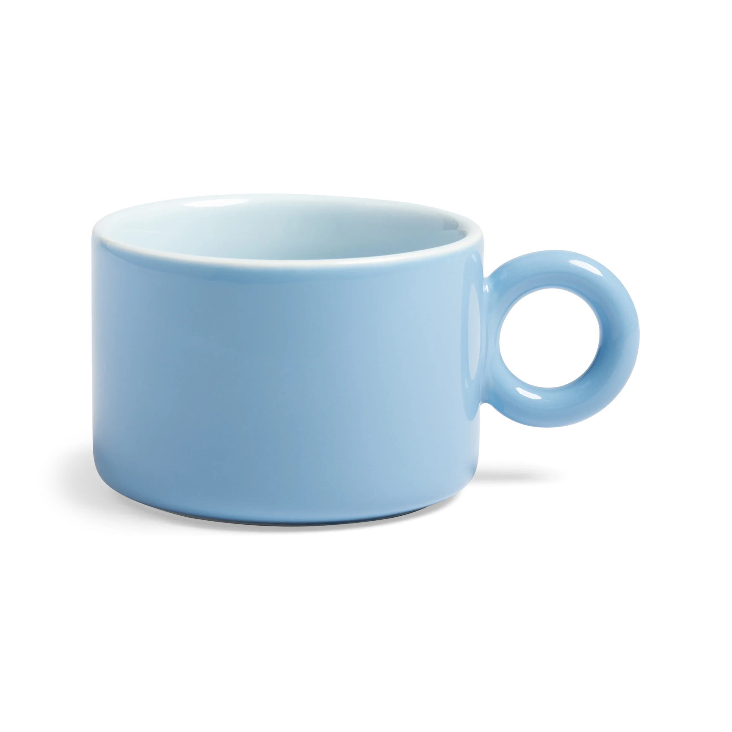 Zestaw filiżanek CHIQUITO niebieska porcelana - Image 6