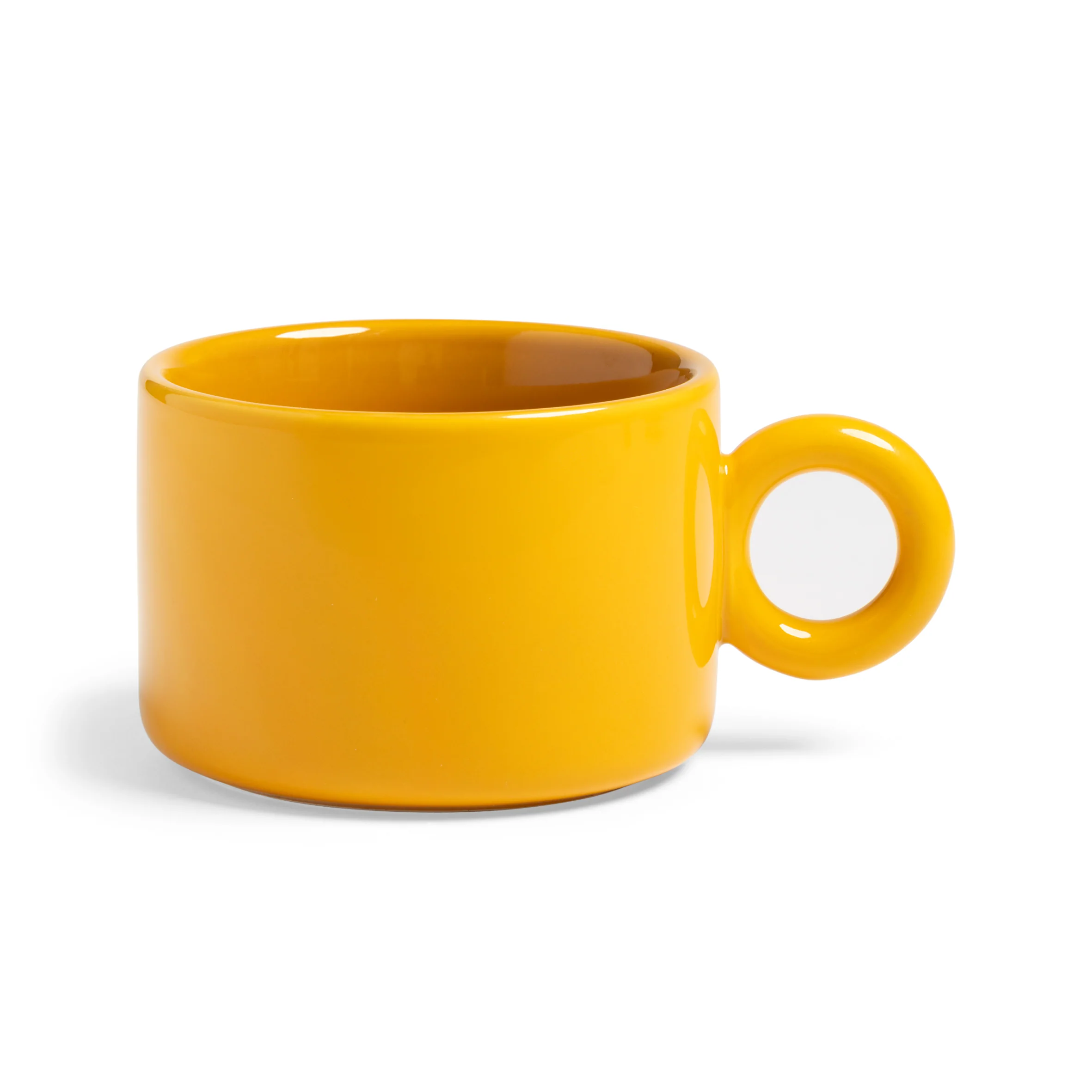 Zestaw filiżanek CHIQUITO żółta porcelana - Image 7