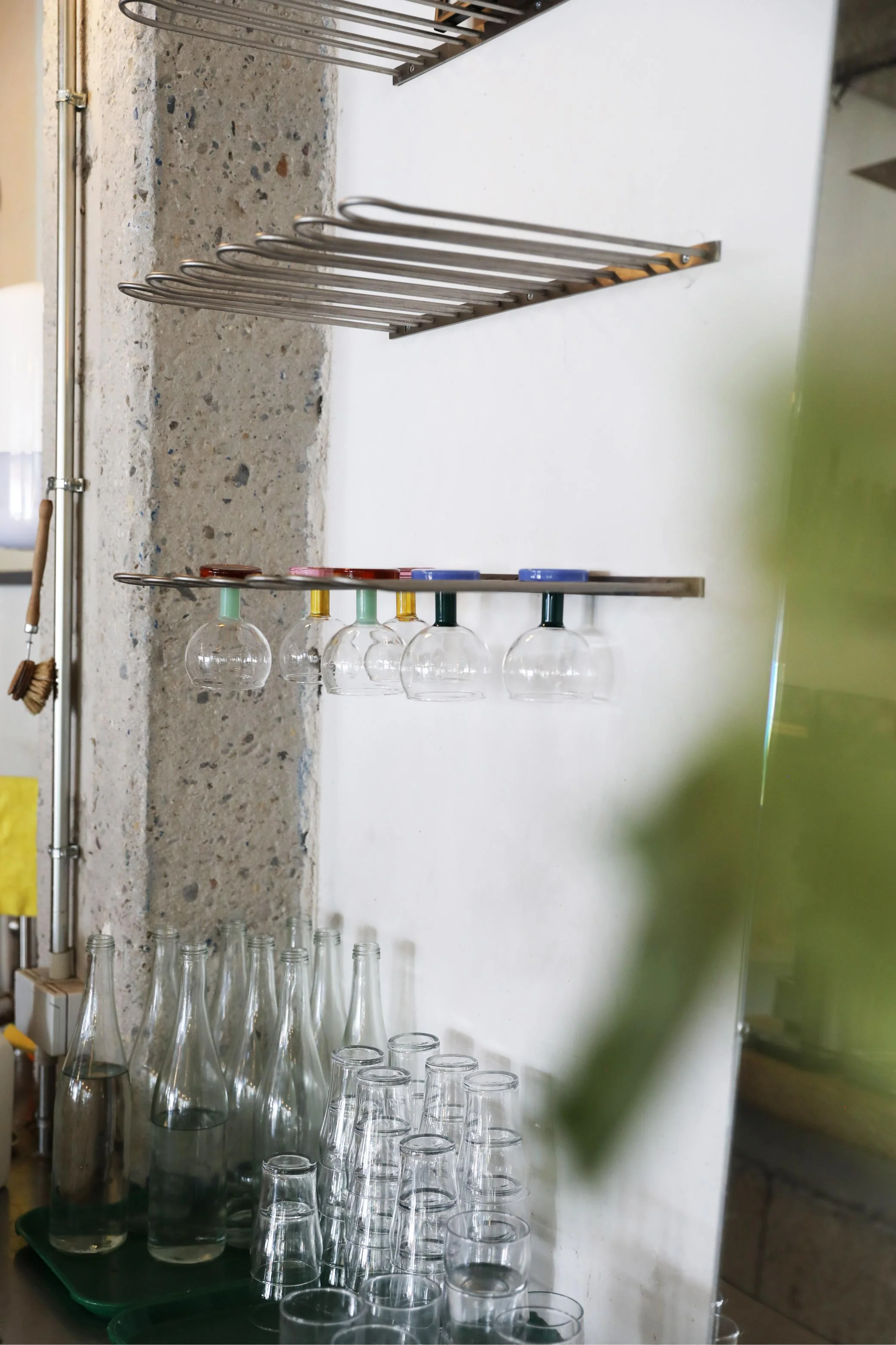 Zestaw kieliszków CANTINE bursztynowy z zielonym - Image 4