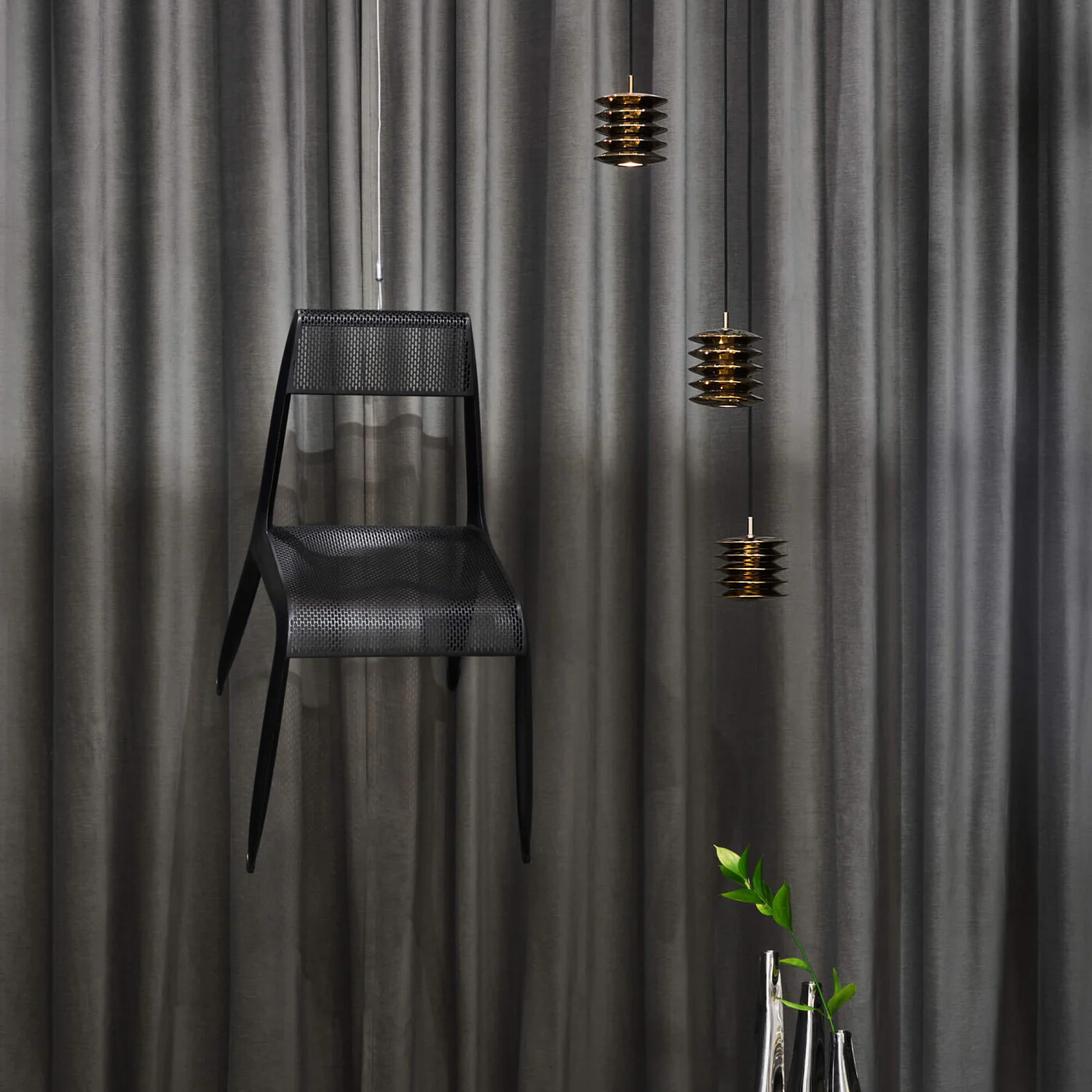 Zestaw lamp wiszących HARMONICA inox - Image 11