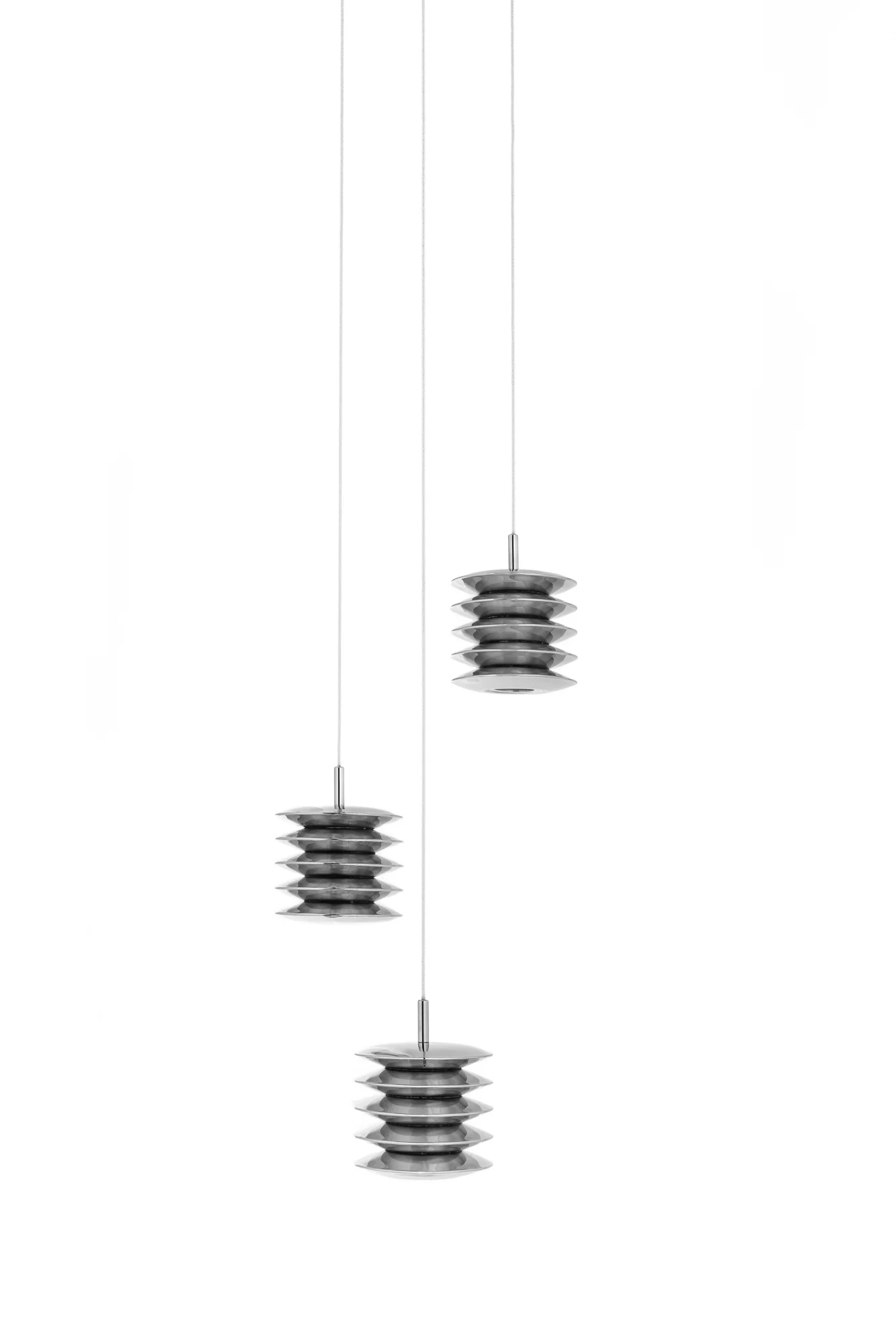 Zestaw lamp wiszących HARMONICA inox - Image 16