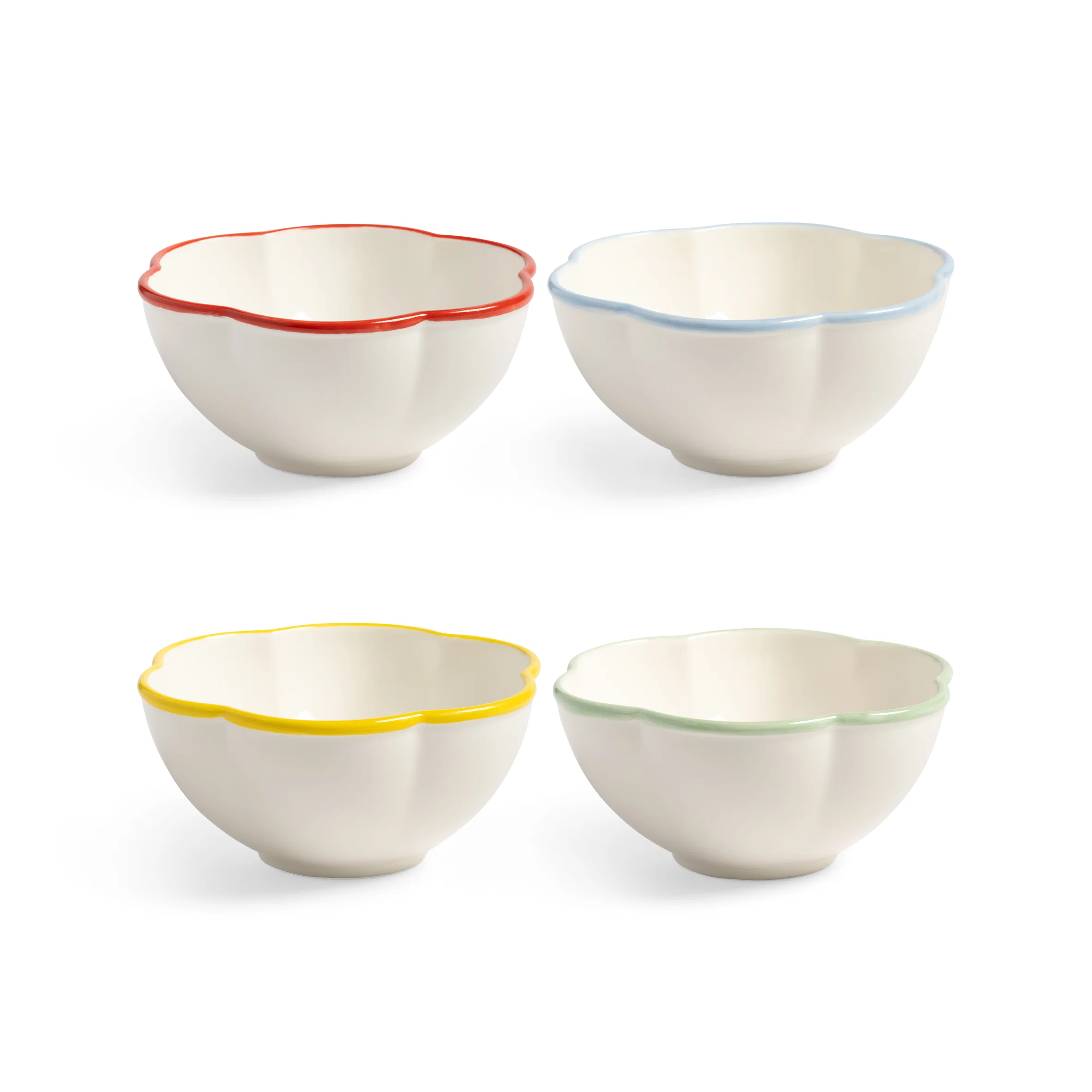 Zestaw misek FOLK kolorowa porcelana - Image 11