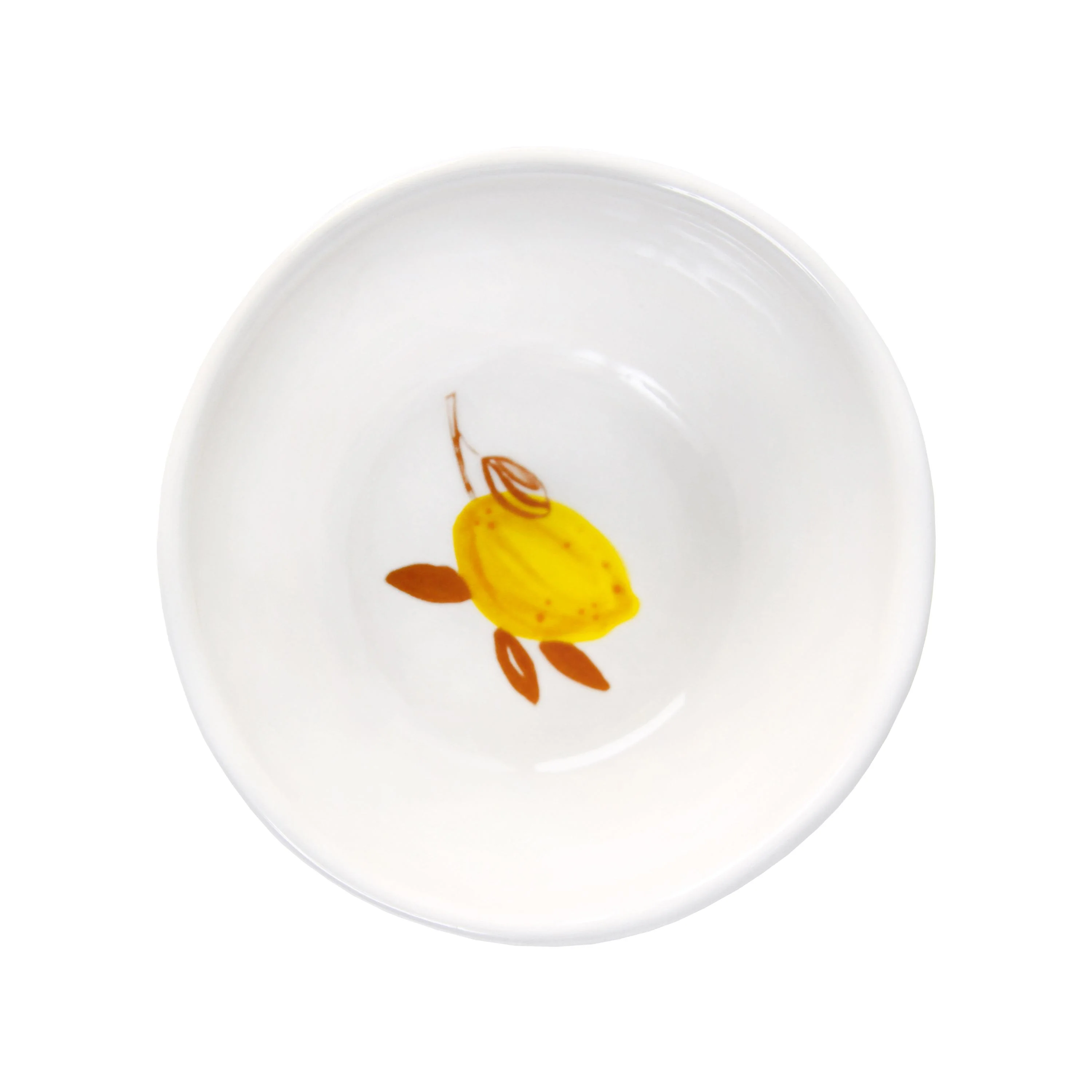 Zestaw misek LEMON MOROCCAN biały z niebieskim i pomarańczowym - Image 10