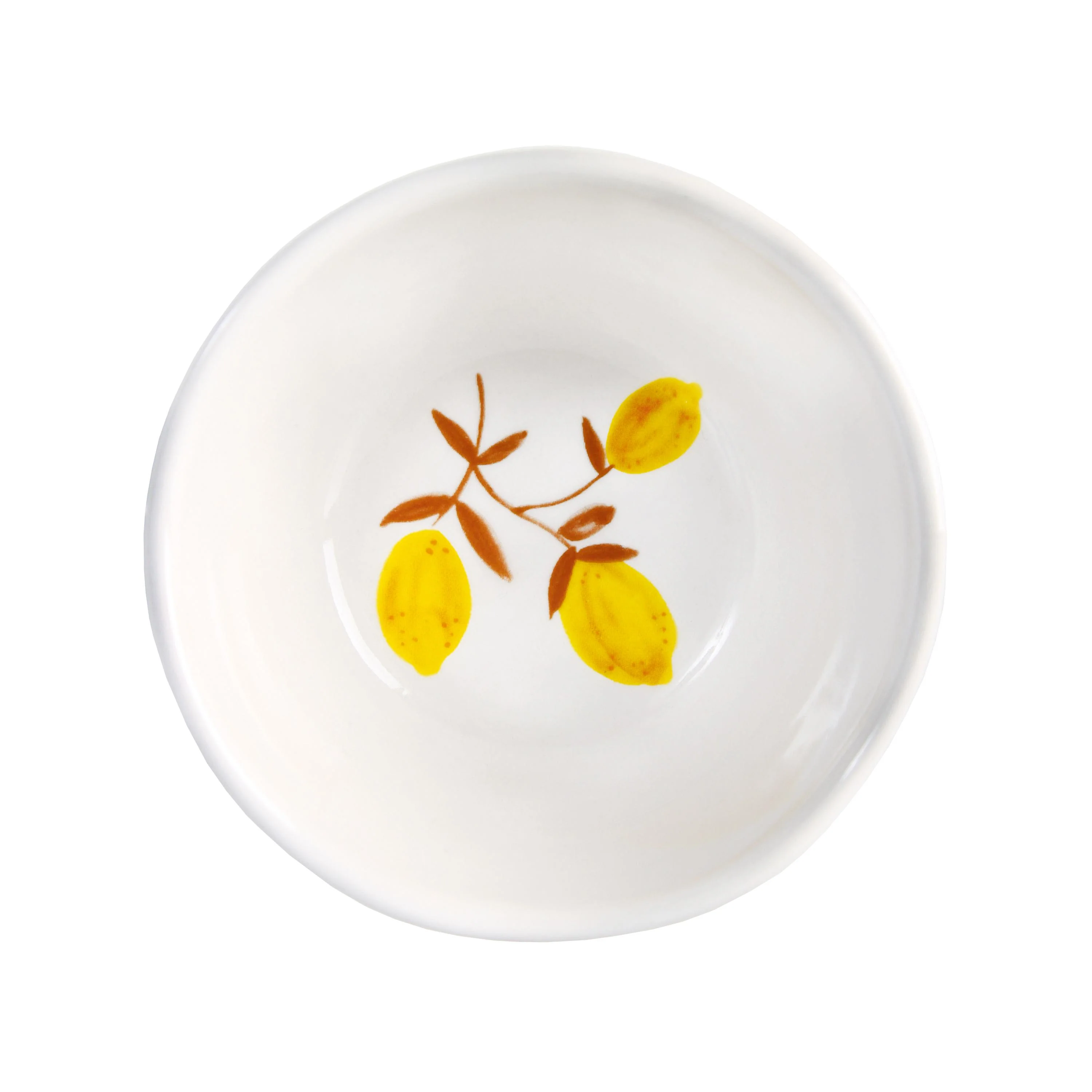 Zestaw misek LEMON MOROCCAN biały z niebieskim i pomarańczowym - Image 4