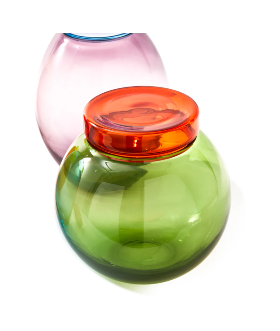 Zestaw słoików BLOATED CAPS AND JARS kolorowe szkło - Image 6