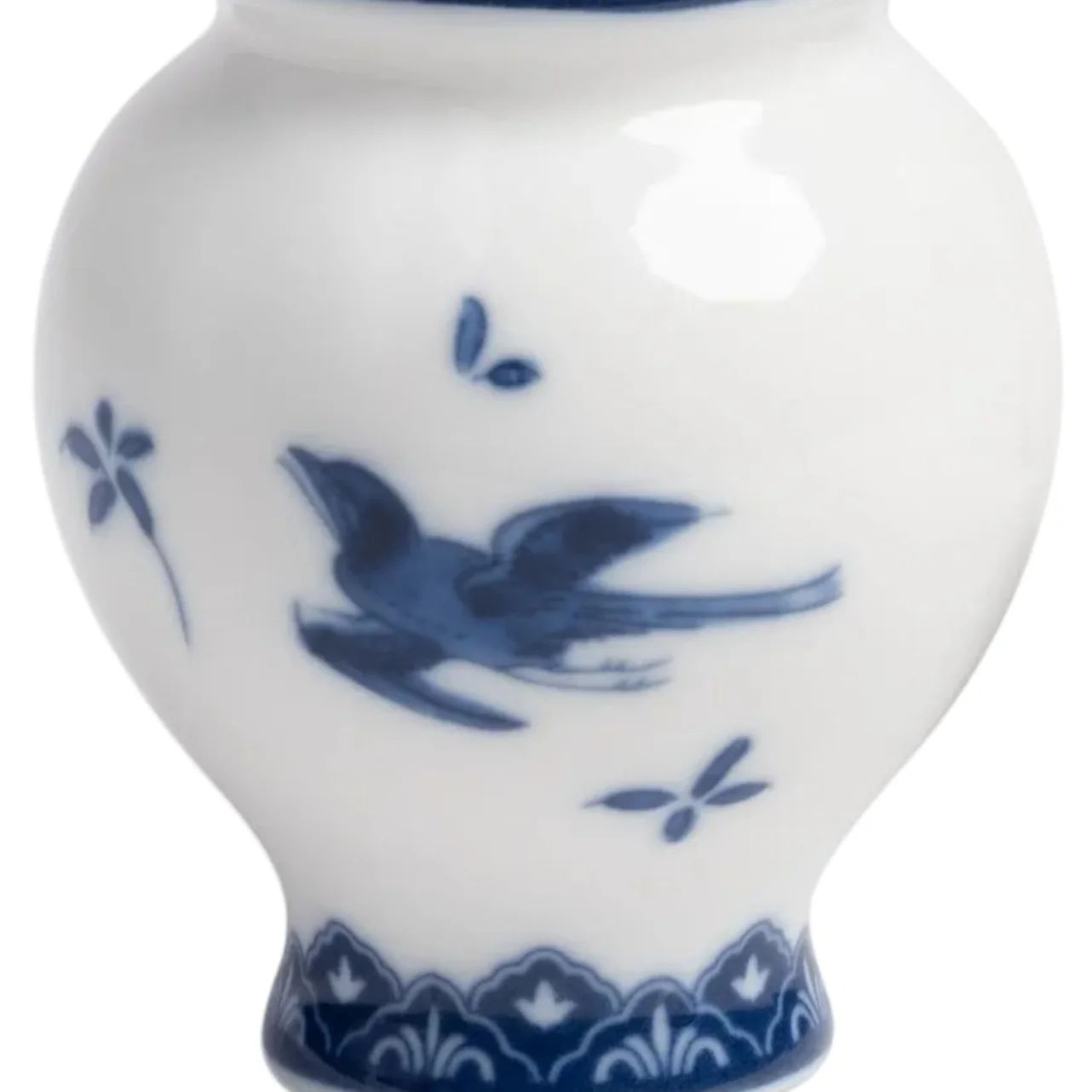 Solniczka i pieprzniczka DELFTWARE biały z niebieskim - Image 3