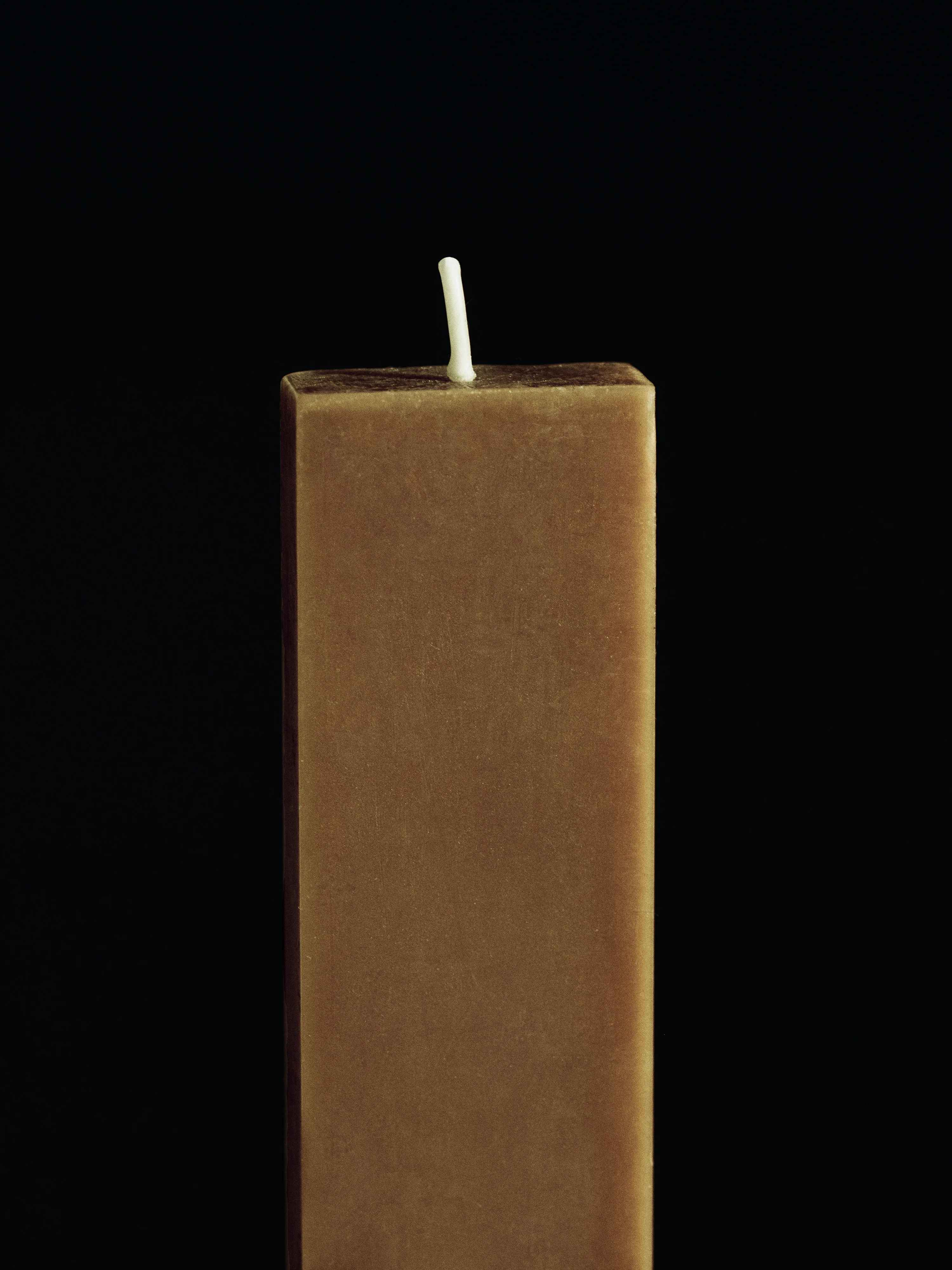 Zestaw świeczek BURREN PILLAR brązowy - Image 2