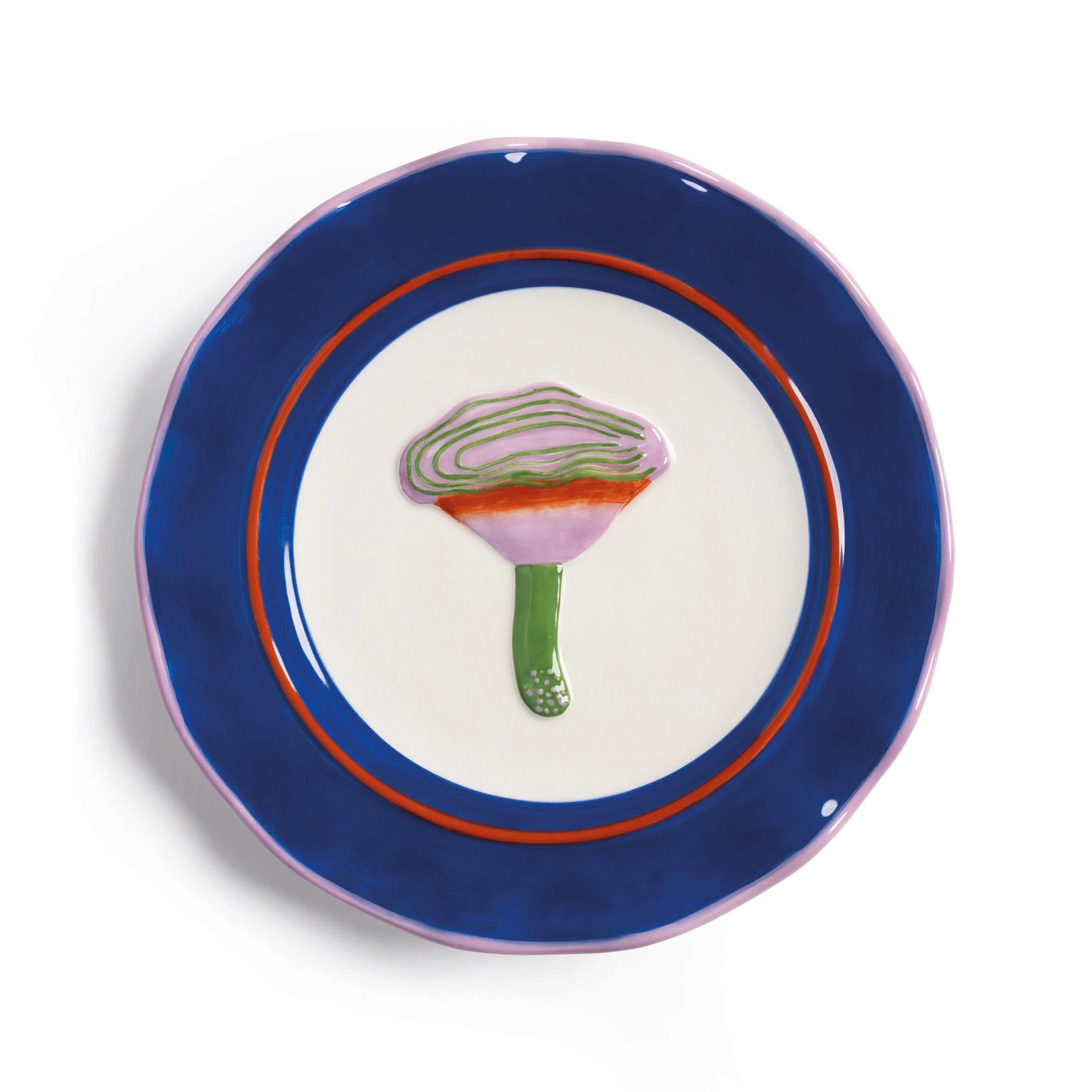 Zestaw talerzy deserowych MAGIC MUSHROOM kolorowy - Image 6