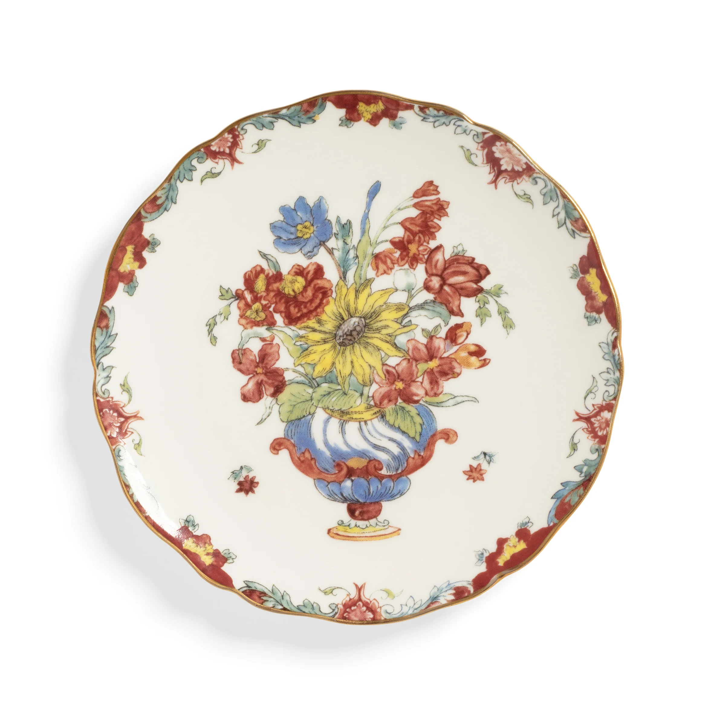 Zestaw talerzy deserowych PATINA porcelana - Image 4