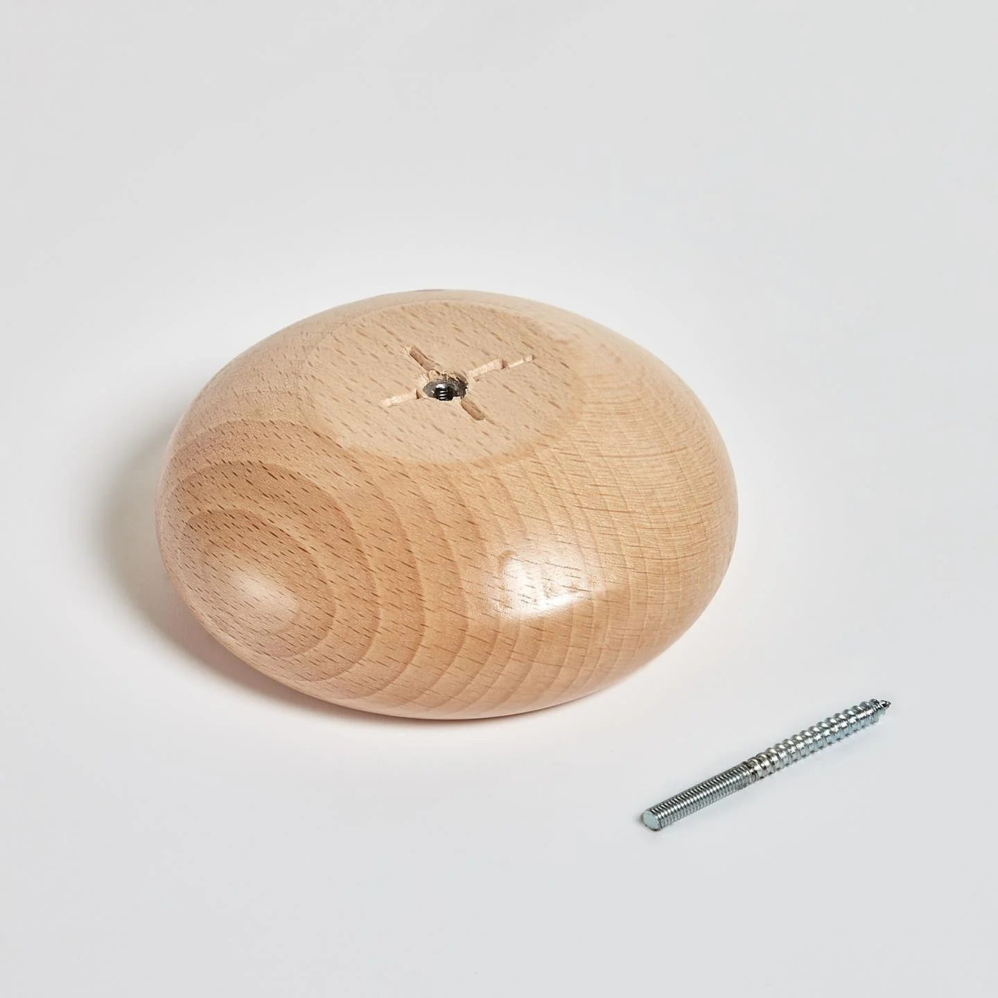 Zestaw wieszaków NADUE lite drewno bukowe - Image 3