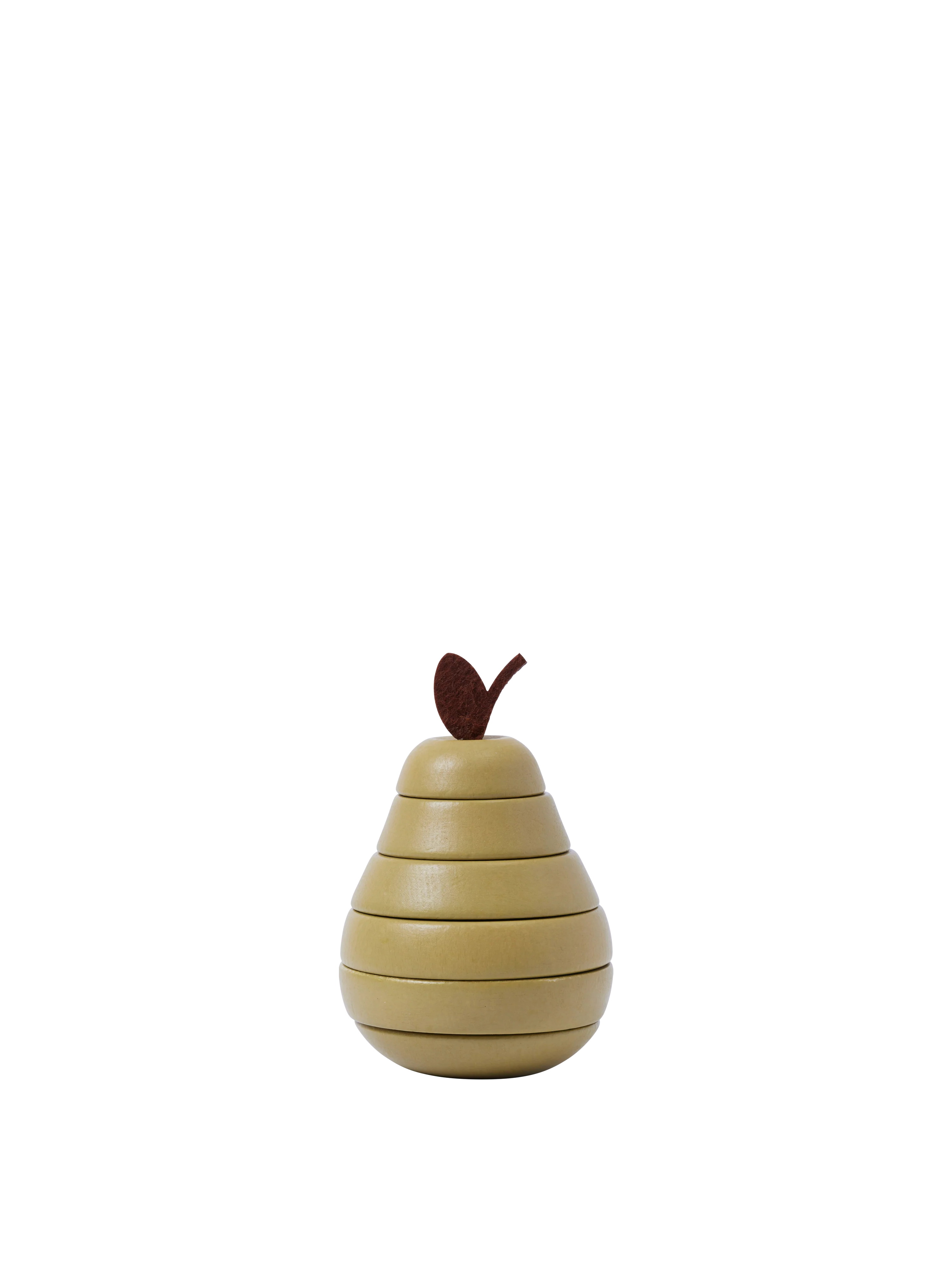 Zestaw zabawek dla dzieci STACKING APPLE AND PEAR drewno bukowe - Image 5