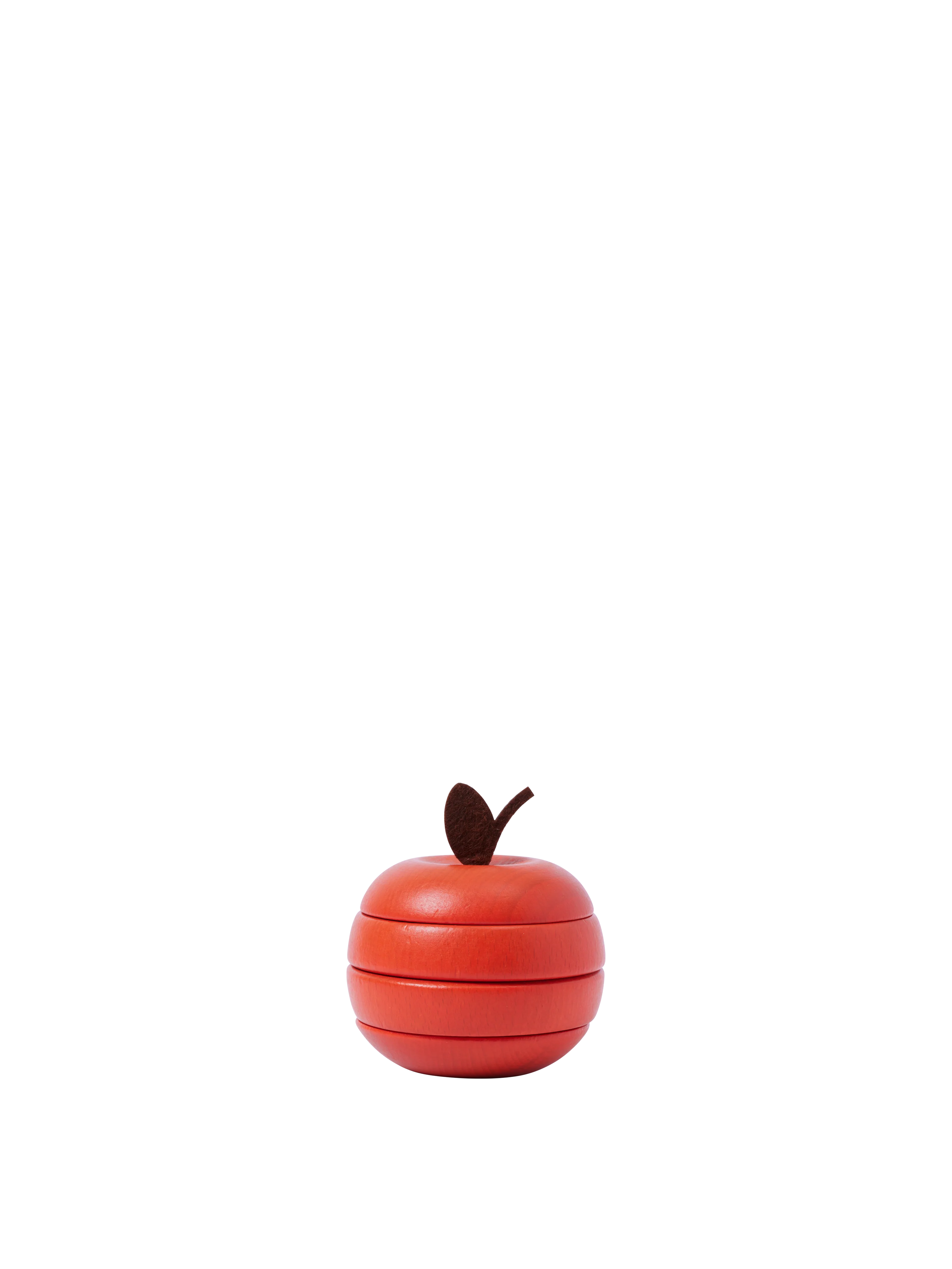 Zestaw zabawek dla dzieci STACKING APPLE AND PEAR drewno bukowe - Image 7