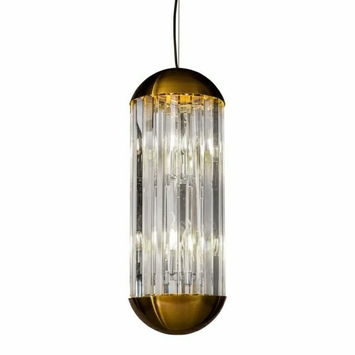Lampa wisząca SILA kryształowy z brązowym - Image 4