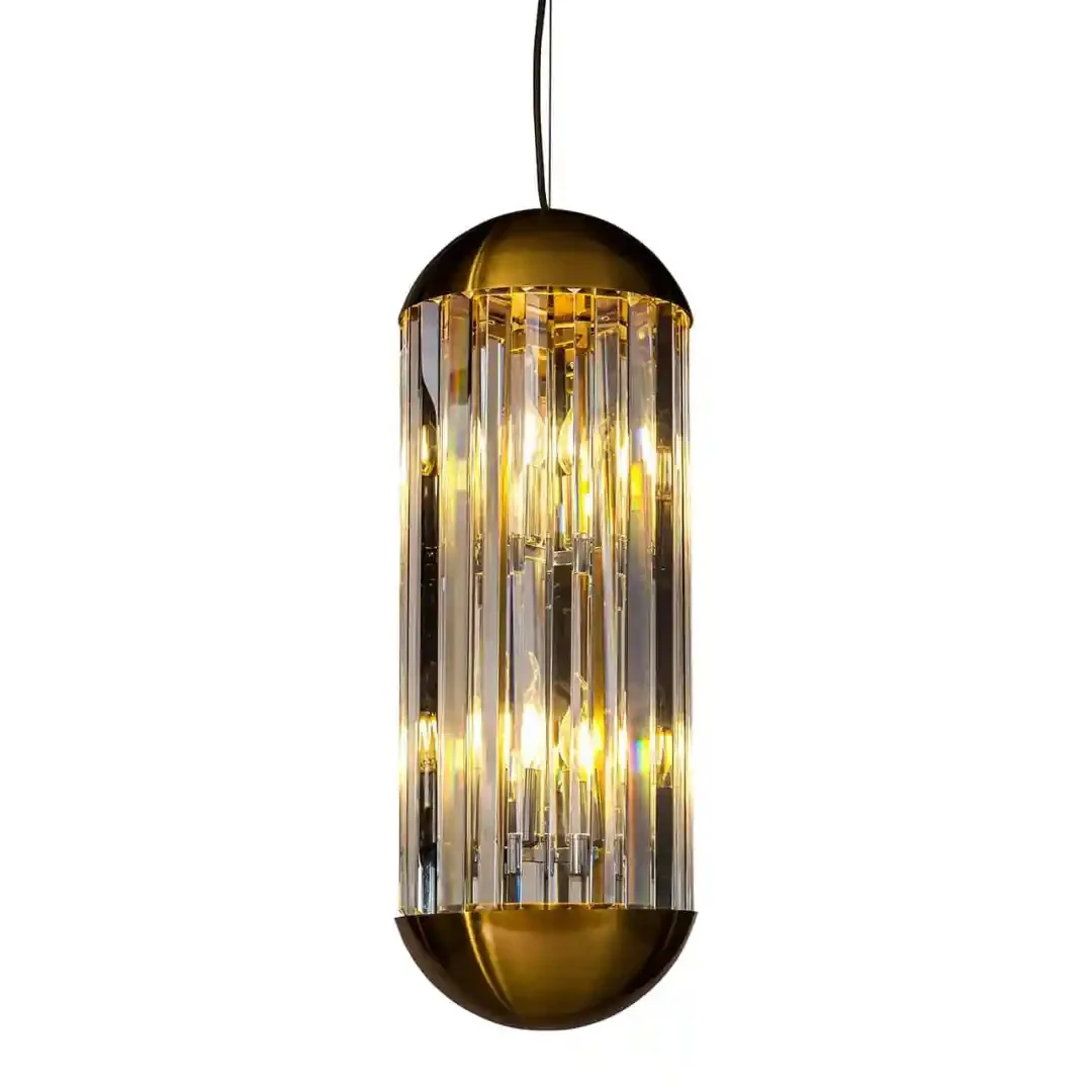 Lampa wisząca SILA kryształowy z brązowym - Image 5
